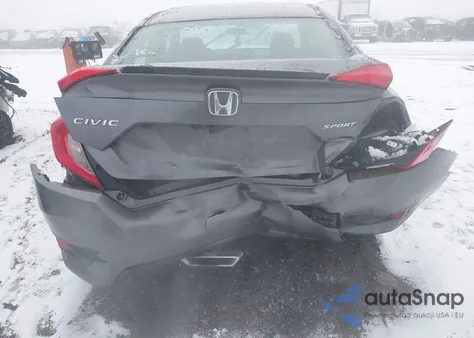 2021 Honda Civic Sport z USA, uszkodzony, nr VIN 19XFC2F89ME004054